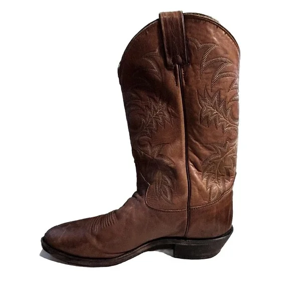 Brown Tony Lama Kango Stallion Boots Tony Lama Shoes Vintage Tony